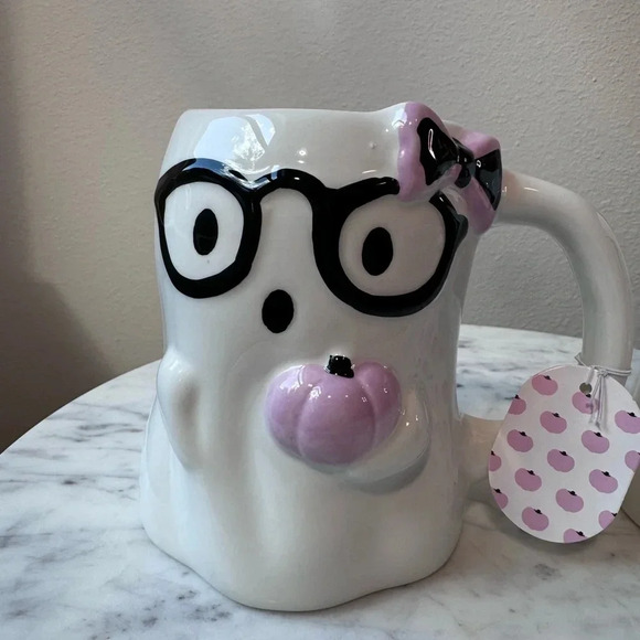Halloween Nerdy Ghosts Mugs - Set of two, NEW 2024 - Picture 2 of 5